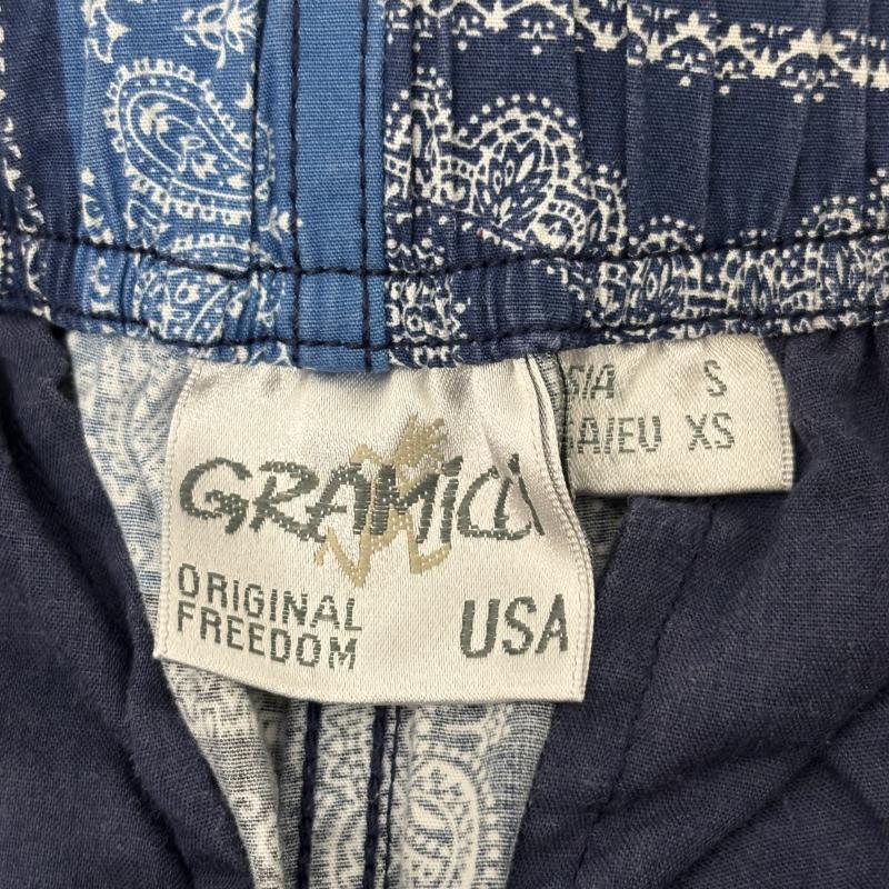 グラミチ GRAMICCI パンツ ショートパンツ ショートパンツ ウェザースタンダードショーツ GMP-21S020 VANDANA NAVY S 紺 / ネイビー / navy メンズ USED 古着 中古 50134436