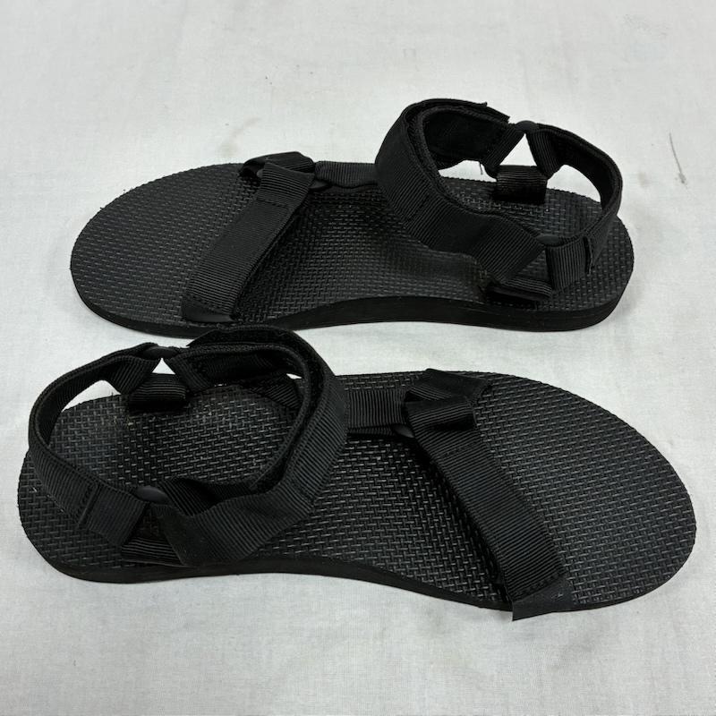 テバ Teva サンダル サンダル ORIGINAL UNIVERSAL URBAN オリジナル ユニバーサル アーバン ストラップ スポーツ サンダル 1004010 27.0cm ロゴ、文字 黒 / ブラック / black メンズ USED 古着 中古 50134549