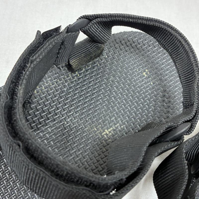 テバ Teva サンダル サンダル ORIGINAL UNIVERSAL URBAN オリジナル ユニバーサル アーバン ストラップ スポーツ サンダル 1004010 27.0cm ロゴ、文字 黒 / ブラック / black メンズ USED 古着 中古 50134549