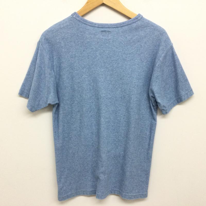 クッシュマン CUSHMAN Tシャツ 半袖 ポケット Tシャツ 無地 コットン S 水色 / ライトブルー / メンズ USED 古着 中古 50134674