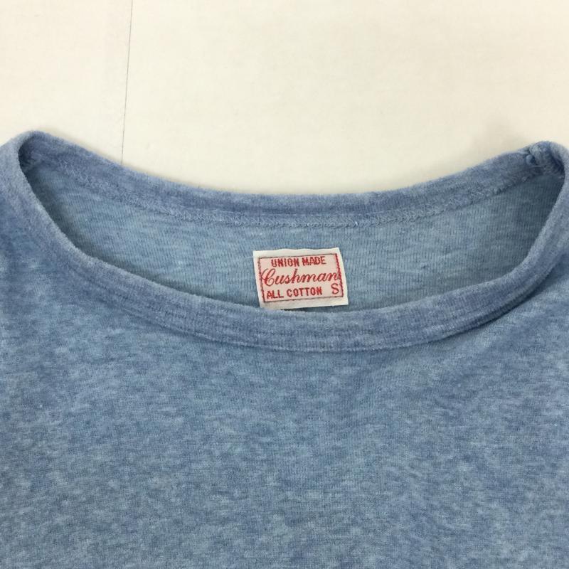 クッシュマン CUSHMAN Tシャツ 半袖 ポケット Tシャツ 無地 コットン S 水色 / ライトブルー / メンズ USED 古着 中古 50134674