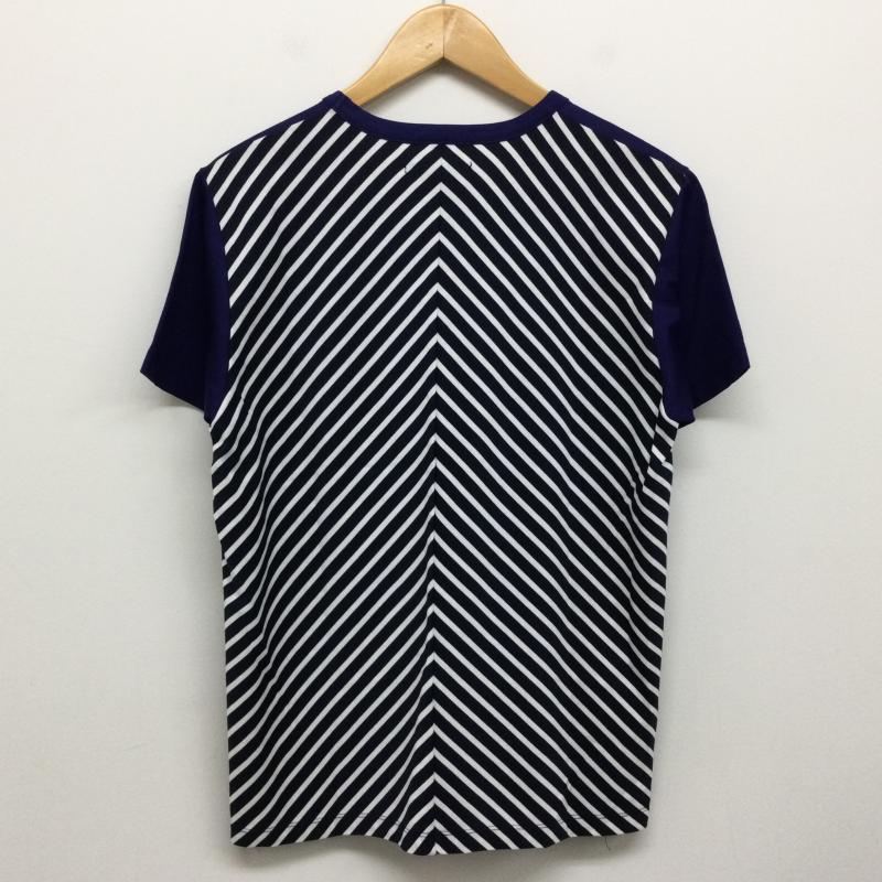 ジュンハシモト junhashimoto Tシャツ 半袖 BACK BORDER T 1101710002 3 青 / ブルー / blue メンズ USED 古着 中古 50134682