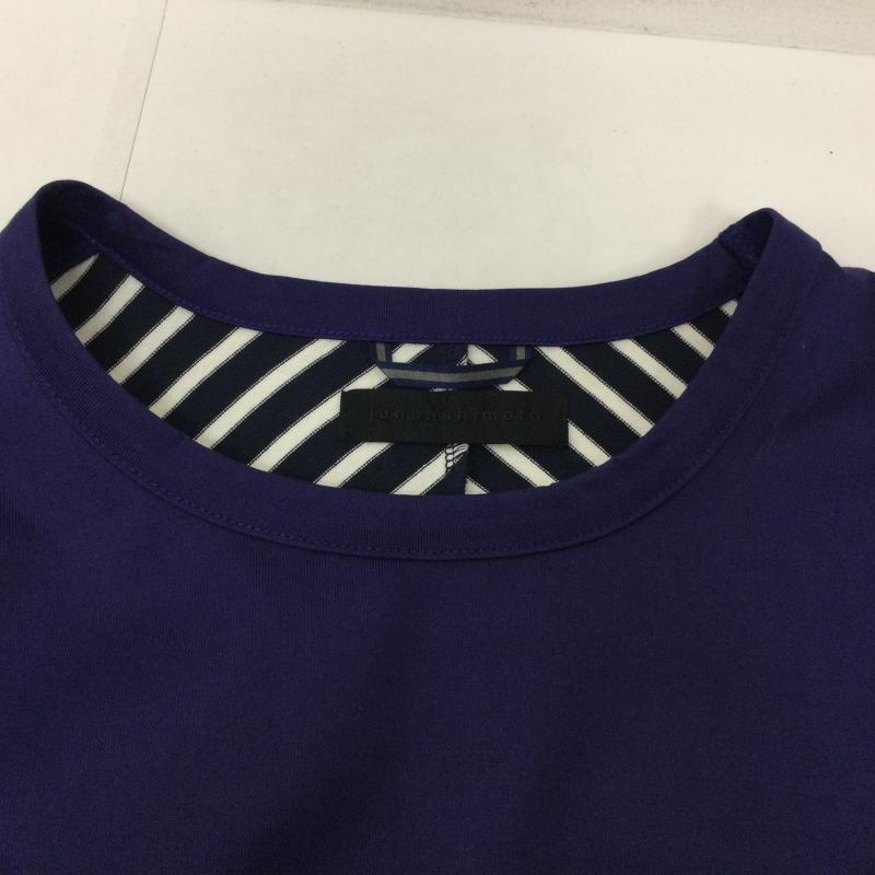 ジュンハシモト junhashimoto Tシャツ 半袖 BACK BORDER T 1101710002 3 青 / ブルー / blue メンズ USED 古着 中古 50134682