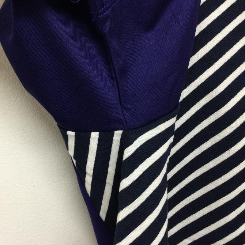 ジュンハシモト junhashimoto Tシャツ 半袖 BACK BORDER T 1101710002 3 青 / ブルー / blue メンズ USED 古着 中古 50134682