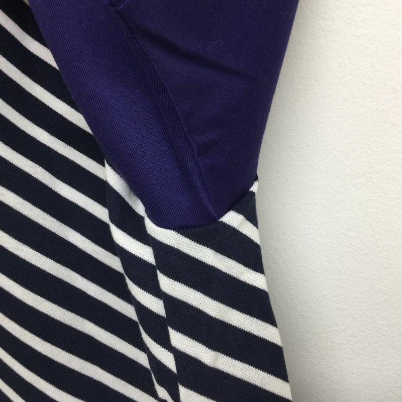 ジュンハシモト junhashimoto Tシャツ 半袖 BACK BORDER T 1101710002 3 青 / ブルー / blue メンズ USED 古着 中古 50134682