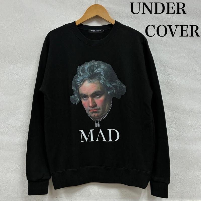 アンダーカバー UNDERCOVER トレーナー 長袖 MAD STORE ベートーヴェン クルーネック スウェット トレーナー S プリント 黒 / ブラック / black X マルチカラー / マルチカラー / multicolor メンズ USED 古着 中古 50134684