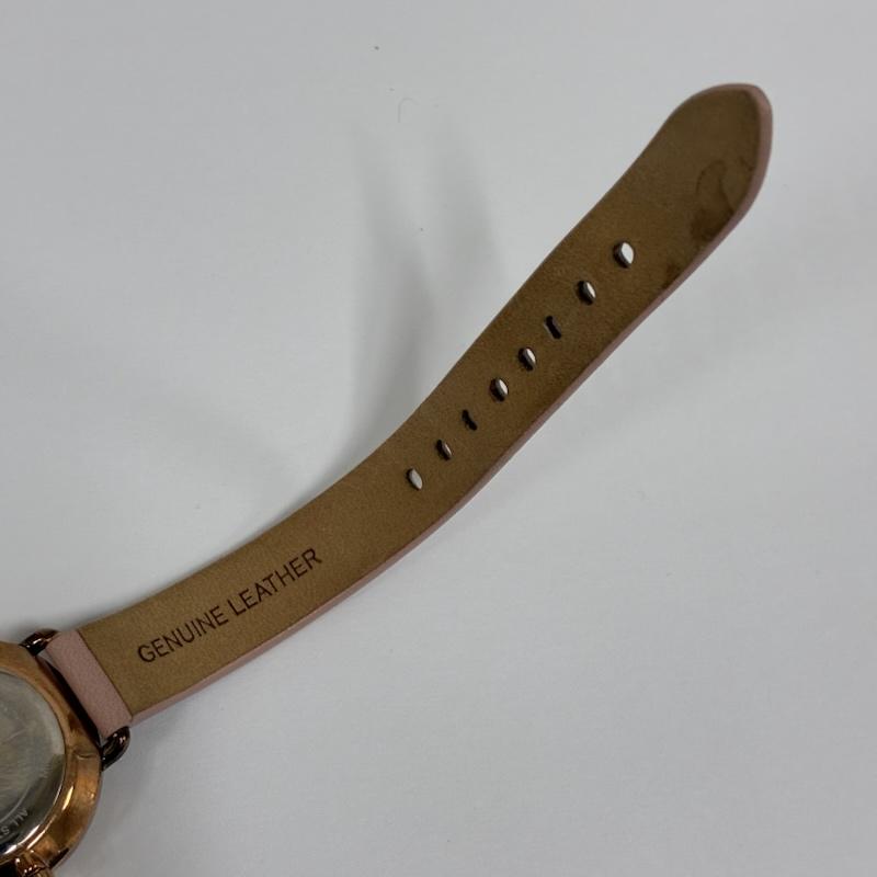 マイケルコース MICHAEL KORS 腕時計 アナログ（クォーツ式） MK-2735 レザーベルト アナログ クォーツ 腕時計 ローズゴールド クリスタル - 桃 / ピンク / pink レディース USED 古着 中古 50134700
