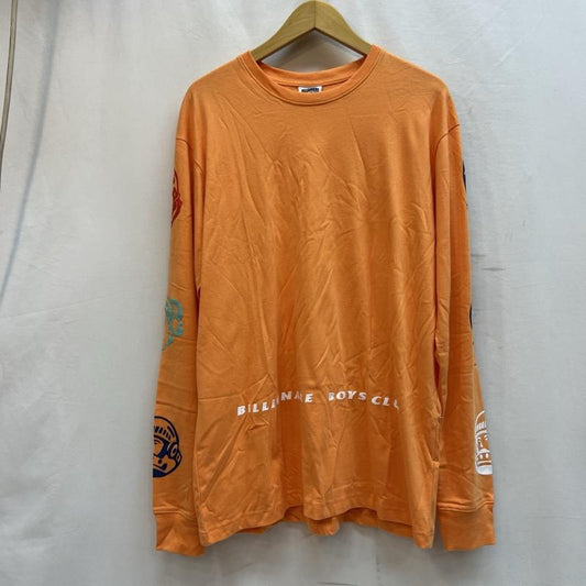 ビリオネア・ボーイズ・クラブ BILLIONAIRE BOYS CLUB Tシャツ 長袖 ロゴプリント 長袖 Tシャツ ロンT M 橙 / オレンジ / orange メンズ USED 古着 中古 50134747