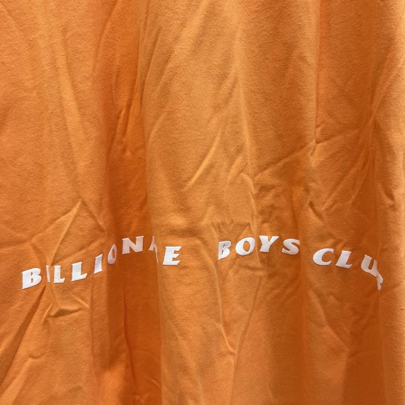 ビリオネア・ボーイズ・クラブ BILLIONAIRE BOYS CLUB Tシャツ 長袖 ロゴプリント 長袖 Tシャツ ロンT M 橙 / オレンジ / orange メンズ USED 古着 中古 50134747