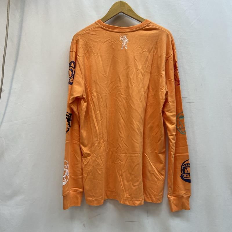 ビリオネア・ボーイズ・クラブ BILLIONAIRE BOYS CLUB Tシャツ 長袖 ロゴプリント 長袖 Tシャツ ロンT M 橙 / オレンジ / orange メンズ USED 古着 中古 50134747