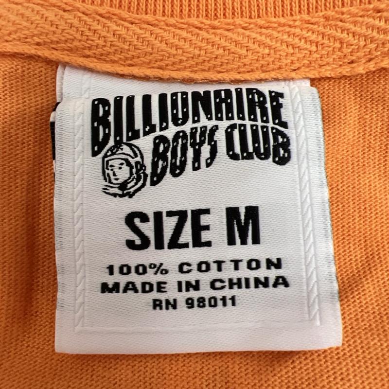 ビリオネア・ボーイズ・クラブ BILLIONAIRE BOYS CLUB Tシャツ 長袖 ロゴプリント 長袖 Tシャツ ロンT M 橙 / オレンジ / orange メンズ USED 古着 中古 50134747