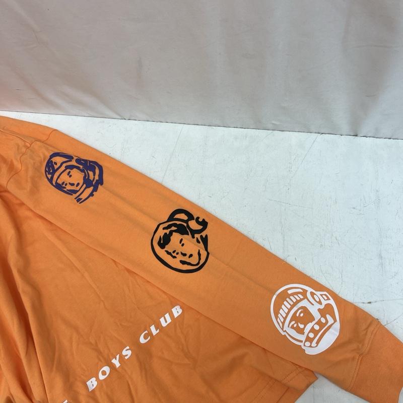 ビリオネア・ボーイズ・クラブ BILLIONAIRE BOYS CLUB Tシャツ 長袖 ロゴプリント 長袖 Tシャツ ロンT M 橙 / オレンジ / orange メンズ USED 古着 中古 50134747