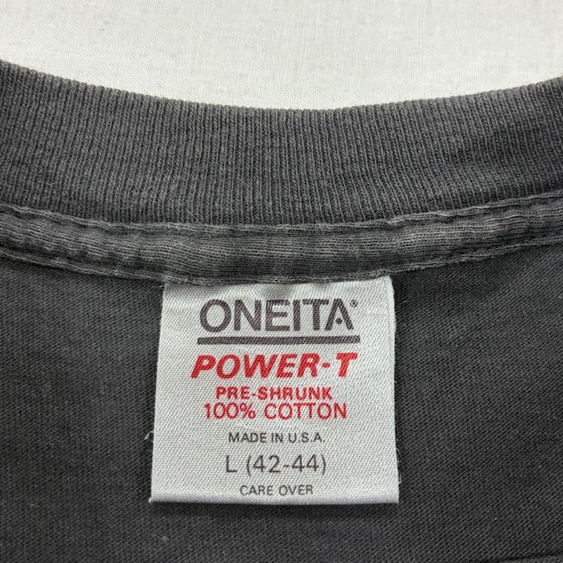 ヴィンテージ VINTAGE Tシャツ 半袖 BATMAN バットマン 80 s 1988 USA製 ONEITA シングルステッチ Tシャツ L ロゴ、文字 X キャラクター X プリント チャコールグレー / チャコールグレー / メンズ USED 古着 中古 50134779