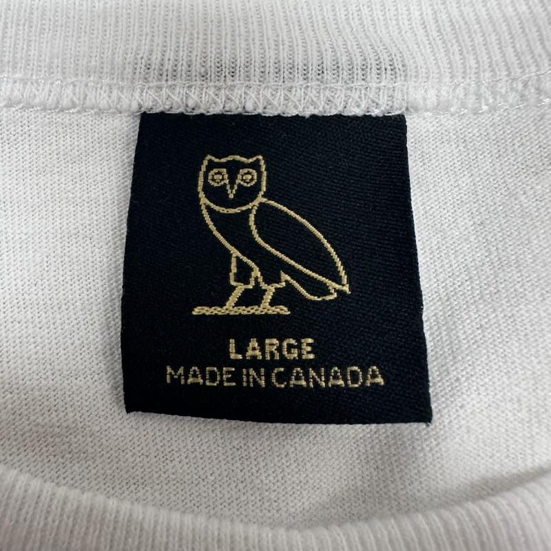 古着 USED Tシャツ 長袖 OCTOBER S VERY OWN オクトーバーズ ベリー オウン OVO ×NBA LOS ANGELES LAKERS ロンT L 白 / ホワイト / white メンズ USED 古着 中古 50134788
