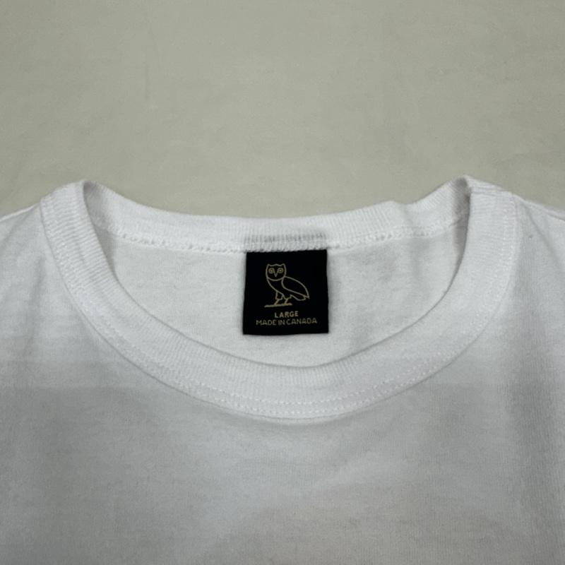 古着 USED Tシャツ 長袖 OCTOBER S VERY OWN オクトーバーズ ベリー オウン OVO ×NBA LOS ANGELES LAKERS ロンT L 白 / ホワイト / white メンズ USED 古着 中古 50134788