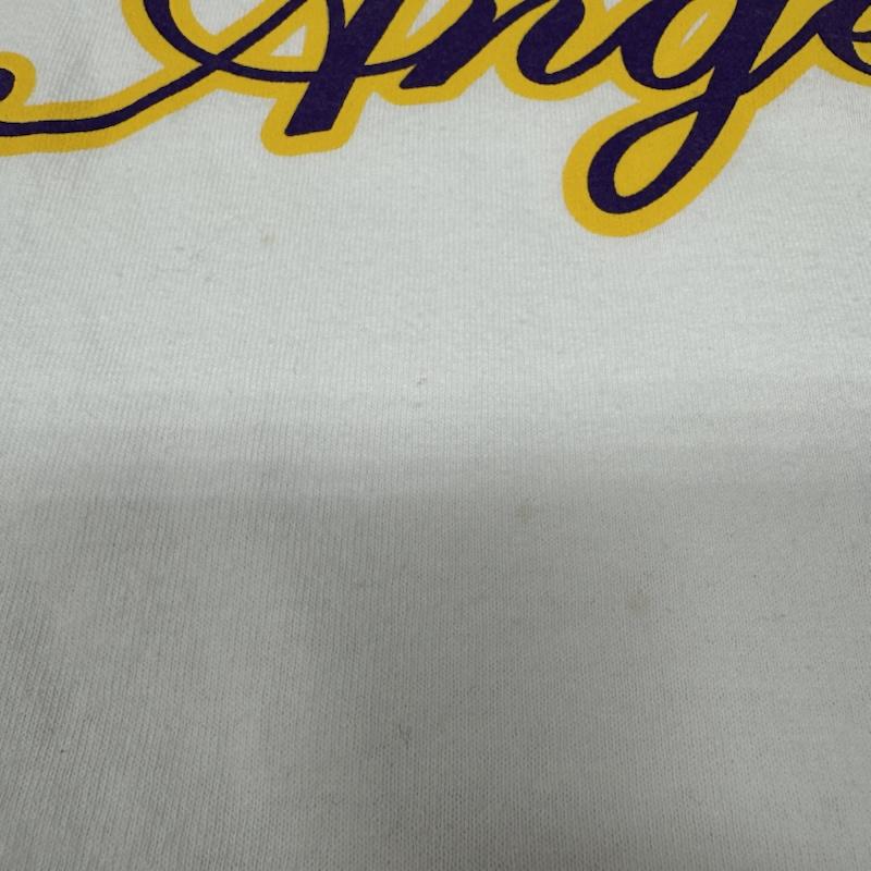 古着 USED Tシャツ 長袖 OCTOBER S VERY OWN オクトーバーズ ベリー オウン OVO ×NBA LOS ANGELES LAKERS ロンT L 白 / ホワイト / white メンズ USED 古着 中古 50134788