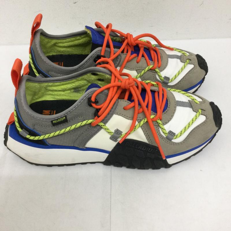 パラディウム PALLADIUM スニーカー スニーカー パラディウム TROOP RUNNER LACE IT 77997-056 26.5cm 白 / ホワイト / white X 灰 / グレー / gray メンズ USED 古着 中古 50134836