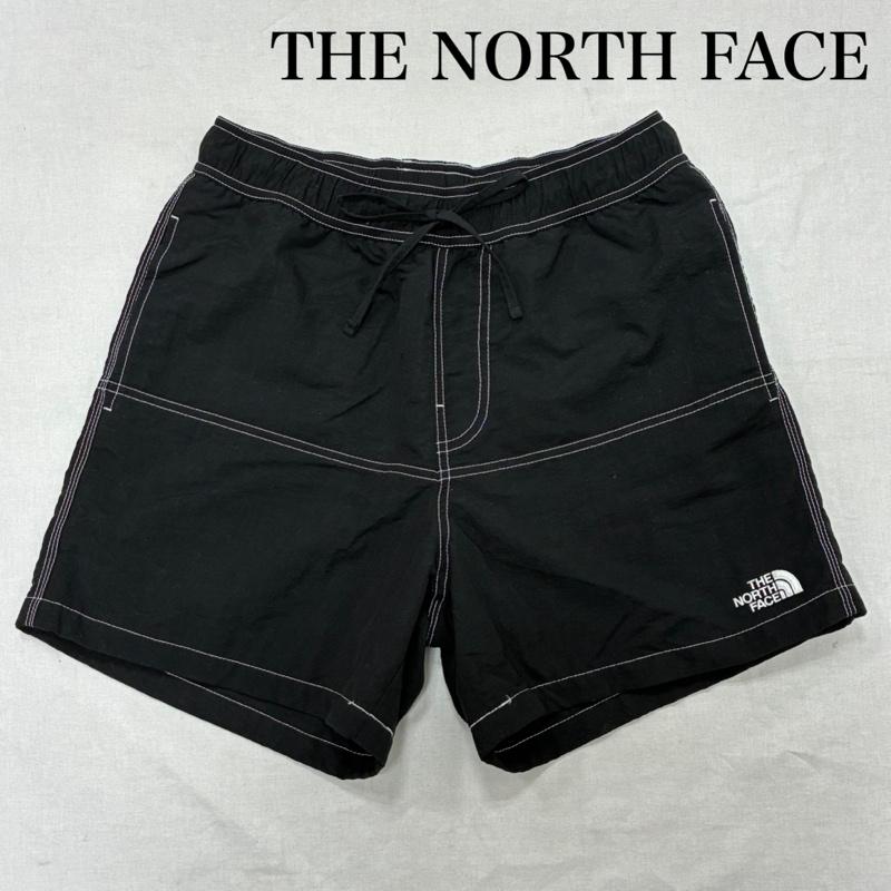 ザノースフェイス THE NORTH FACE パンツ ショートパンツ Double Boad Short ダブル ボード ショート NB41423 M ワンポイント X ロゴ、文字 X 刺繍 黒 / ブラック / black X 白 / ホワイト / white メンズ USED 古着 中古 50134840