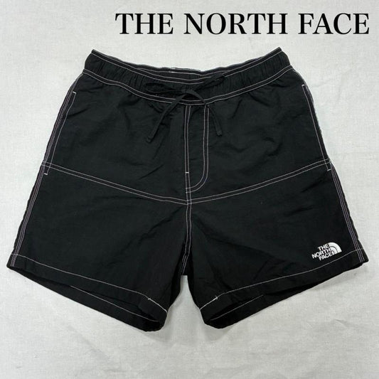 ザノースフェイス THE NORTH FACE パンツ ショートパンツ Double Boad Short ダブル ボード ショート NB41423 M ワンポイント X ロゴ、文字 X 刺繍 黒 / ブラック / black X 白 / ホワイト / white メンズ USED 古着 中古 50134840