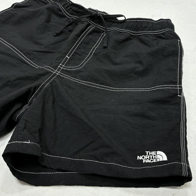 ザノースフェイス THE NORTH FACE パンツ ショートパンツ Double Boad Short ダブル ボード ショート NB41423 M ワンポイント X ロゴ、文字 X 刺繍 黒 / ブラック / black X 白 / ホワイト / white メンズ USED 古着 中古 50134840