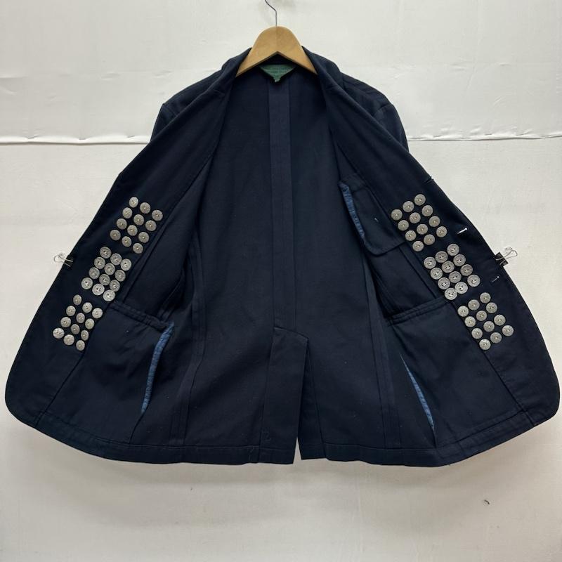 コム デ ギャルソン オム プリュス エバーグリーン COMME des GARCONS HOMME PLUS EVERGREEN ジャケット、上着 ジャケット、ブレザー 07SS デザイン テーラード ジャケット PS-J222 AD2006 M 紺 / ネイビー / navy メンズ USED 古着 中古 50134936