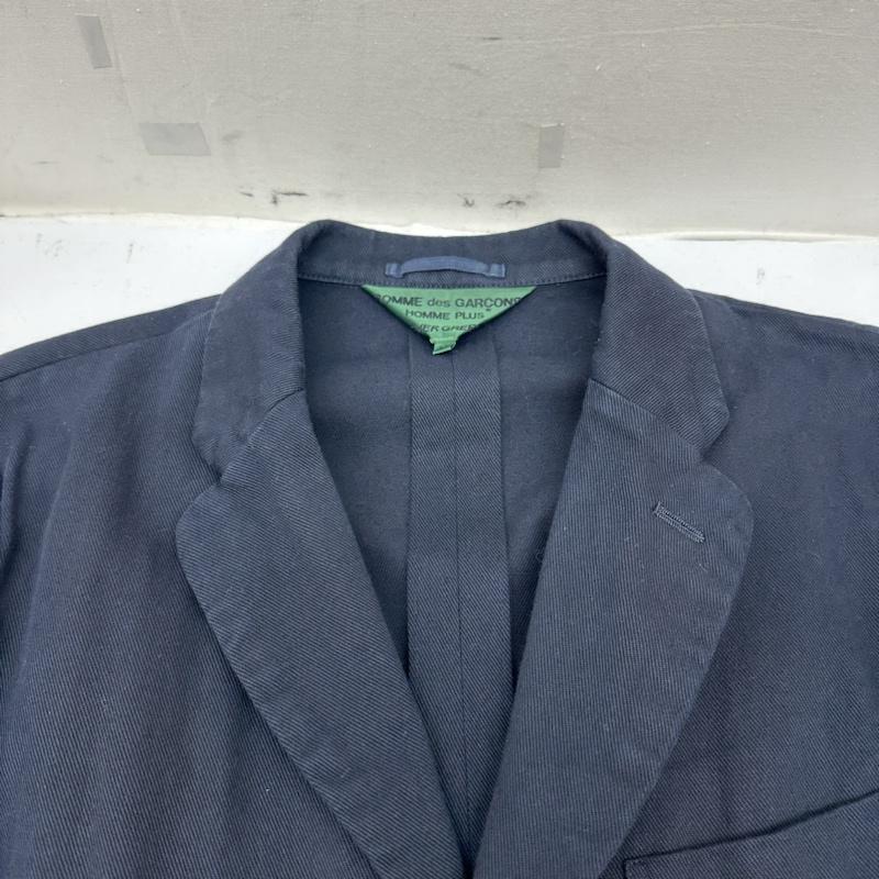 コム デ ギャルソン オム プリュス エバーグリーン COMME des GARCONS HOMME PLUS EVERGREEN ジャケット、上着 ジャケット、ブレザー 07SS デザイン テーラード ジャケット PS-J222 AD2006 M 紺 / ネイビー / navy メンズ USED 古着 中古 50134936