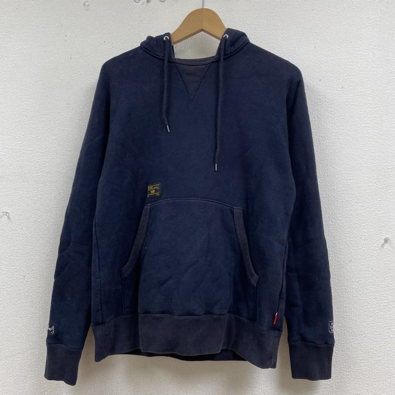 ダブルタップス WTAPS パーカー 長袖 VANS SYNDICATE ロゴ プリント フーディー パーカー 長袖 プルオーバー 112hnvnd-csm02s 1 ロゴ、文字 X プリント 紺 / ネイビー / navy メンズ USED 古着 中古 50134962