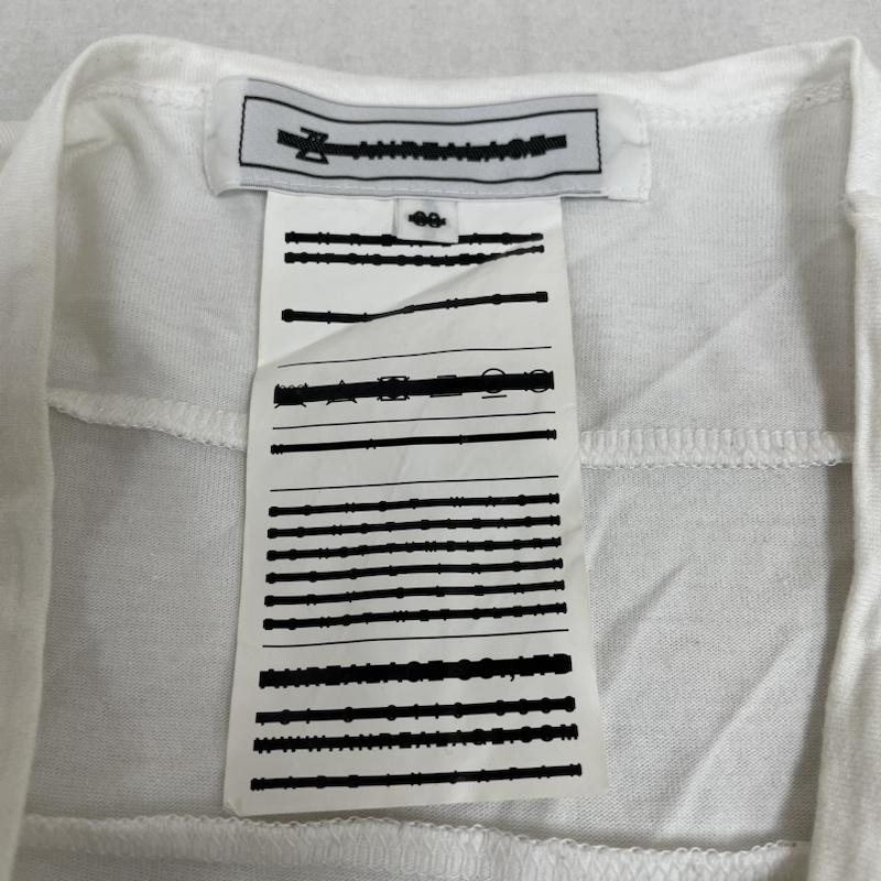 アンリアレイジ ANREALAGE Tシャツ 半袖 AR SILENCE PHOTO PRINT TEE 半袖 Tシャツ プリント 花柄 幾何学 デジタル カットソー - プリント X 花柄 X 幾何柄 X  白 / ホワイト / white メンズ USED 古着 中古 50135000