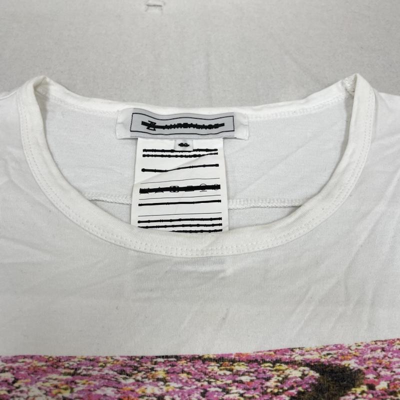 アンリアレイジ ANREALAGE Tシャツ 半袖 AR SILENCE PHOTO PRINT TEE 半袖 Tシャツ プリント 花柄 幾何学 デジタル カットソー - プリント X 花柄 X 幾何柄 X  白 / ホワイト / white メンズ USED 古着 中古 50135000