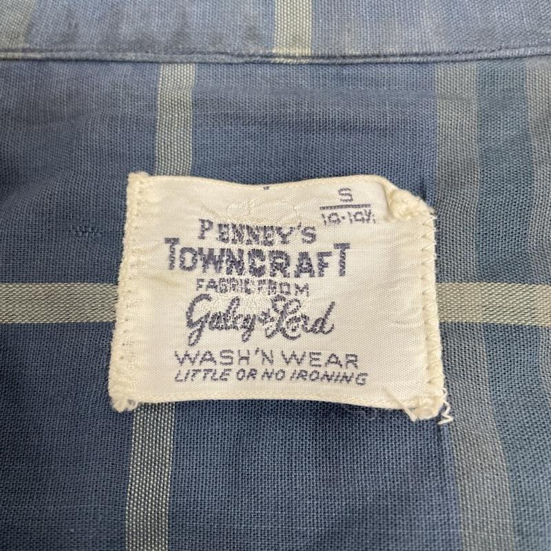 タウンクラフト TOWNCRAFT シャツ、ブラウス 半袖 半袖 シャツ ブラウス 60s 70s 船タグ オンブレチェック ヴィンテージ S チェック マルチカラー / マルチカラー / multicolor メンズ USED 古着 中古 50135006