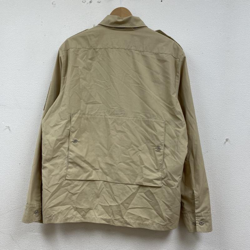 エディーバウアー Eddie Bauer シャツ、ブラウス 長袖 80s 珍品 マルチポケット エポレット シャツ ジャケット USA製 長袖 シャツ サファリジャケット XL 無地 ベージュ / ベージュ / beige メンズ USED 古着 中古 50135014
