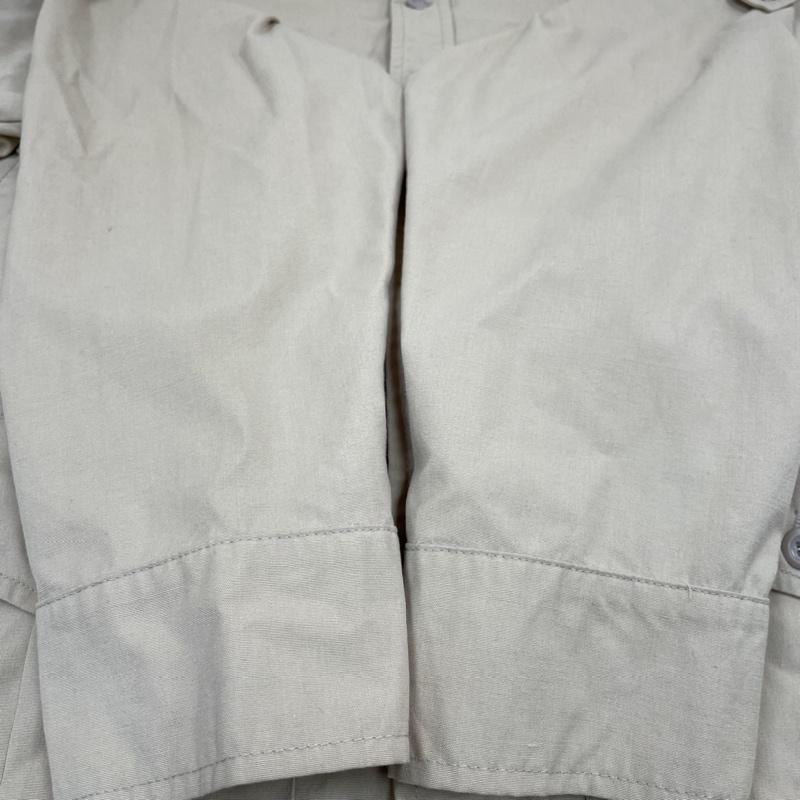 エディーバウアー Eddie Bauer シャツ、ブラウス 長袖 80s 珍品 マルチポケット エポレット シャツ ジャケット USA製 長袖 シャツ サファリジャケット XL 無地 ベージュ / ベージュ / beige メンズ USED 古着 中古 50135014