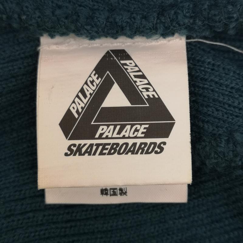 パレス PALACE 帽子 ニット帽 ロゴ ニットキャップ ビーニー - 緑 / グリーン / green メンズ USED 古着 中古 50135027