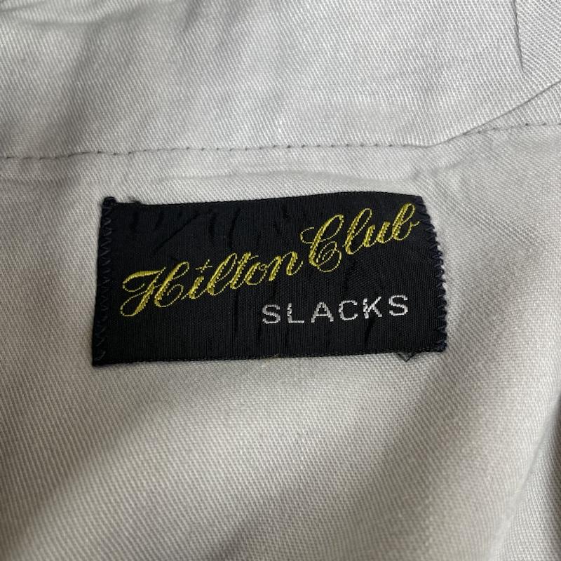 古着 USED パンツ スラックス 90s ヒルトンクラブ スラックス フィット パンツ テーパード 無地 ジップフライ - 無地 灰 / グレー / gray メンズ USED 古着 中古 50135031