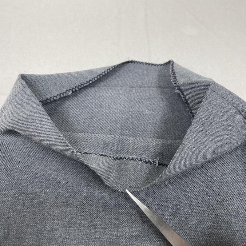 古着 USED パンツ スラックス 90s ヒルトンクラブ スラックス フィット パンツ テーパード 無地 ジップフライ - 無地 灰 / グレー / gray メンズ USED 古着 中古 50135031