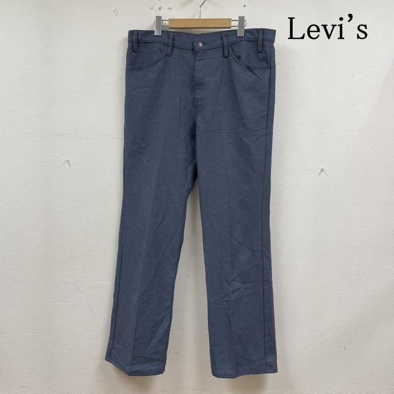 リーバイス Levi s パンツ ワークパンツ、ペインターパンツ 80s SCOVIL ジップ ボタン裏 698 スタプレ ロング パンツ BOOT CUT PANTS 10517-9117 USA製 38インチ 無地 青 / ブルー / blue メンズ USED 古着 中古 50135047