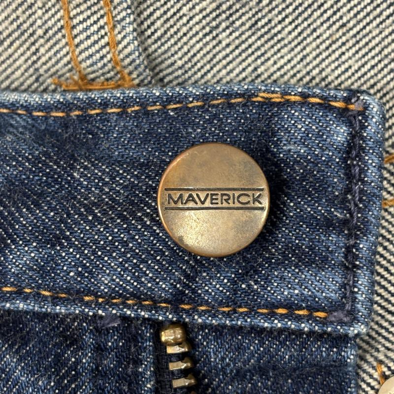 マーウ゛ェリック MAVERICK パンツ デニム、ジーンズ 90年代 ビンテージ D-TK4267 E1112 E品番 ラングラージャパン表記 スコビルボタン デニム パンツ 29インチ メンズ USED 古着 中古 50135080