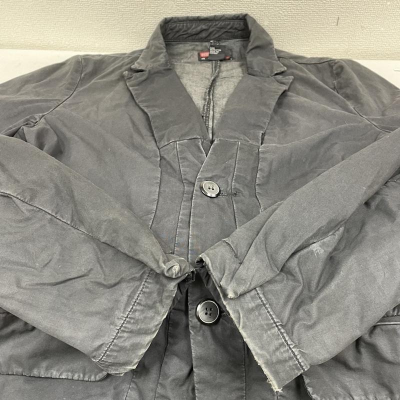 ディーゼル DIESEL ジャケット、上着 ジャケット、ブレザー 切り替え テーラード ジャケット ブルゾン ブレザー コットン ボタン 無地 M 無地 黒 / ブラック / black メンズ USED 古着 中古 50135109