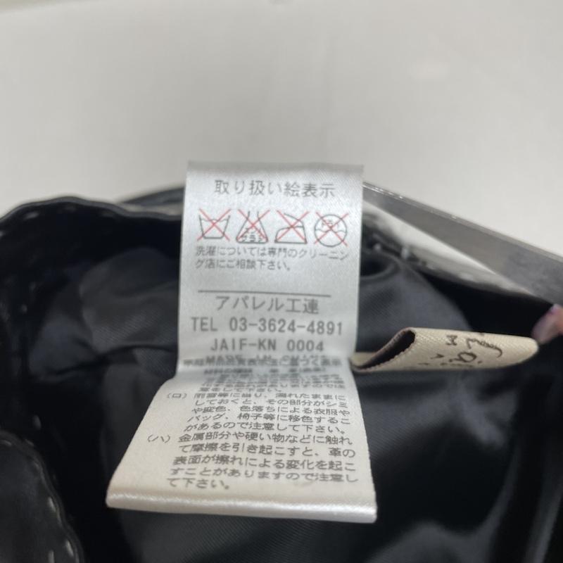 古着 USED パンツ ワークパンツ、ペインターパンツ 元町ゼラール Zelal 本革 レザー パンツ スリム リアルレザー ステッチデザイン ジップフライ 羊革 ラム サイズ9AR 9号 無地 黒 / ブラック / black レディース USED 古着 中古 50135122