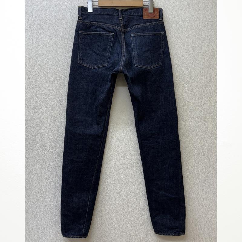 古着 USED パンツ デニム、ジーンズ TCB jeans ティーシービージーンズ 革パッチ 赤耳 Vステッチ 隠しリベット テーパード デニム パンツ インディゴ 30インチ インディゴ / インディゴ / Indigo メンズ USED 古着 中古 50135161