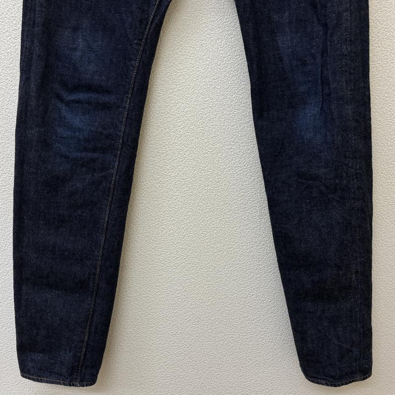 古着 USED パンツ デニム、ジーンズ TCB jeans ティーシービージーンズ 革パッチ 赤耳 Vステッチ 隠しリベット テーパード デニム パンツ インディゴ 30インチ インディゴ / インディゴ / Indigo メンズ USED 古着 中古 50135161