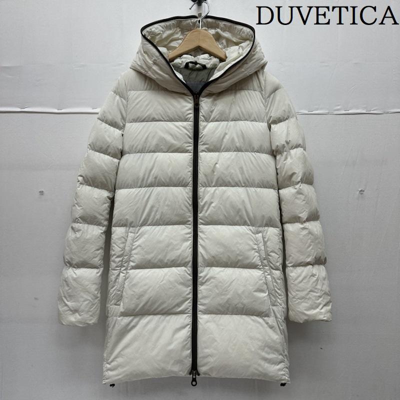デュベティカ DUVETICA ジャケット、上着 ダウンジャケット CARYSDUE ダウン ロング ジャケット 1162-RLW 40 白 / ホワイト / white レディース USED 古着 中古 50135178