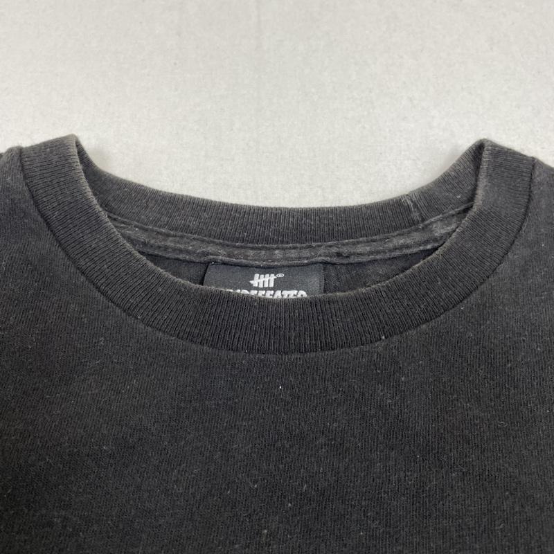 アンディフィーテッド UNDEFEATED Tシャツ 半袖 半袖 Tシャツ ディズニー コラボ ドナルド ヒューイ デューイ ルーイ ロゴ プリント クルーネック M ロゴ、文字 X キャラクター X プリント 黒 / ブラック / black メンズ USED 古着 中古 50135190