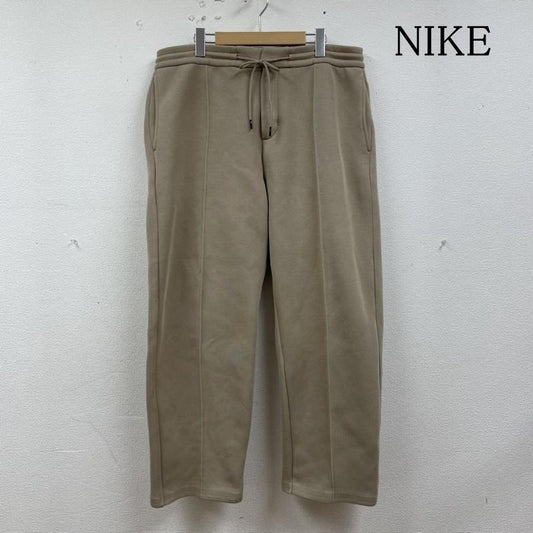 ナイキ NIKE パンツ ワークパンツ、ペインターパンツ テックフリース リイマジンド ルーズフィット オープンヘム スウェット パンツ fb8164-247 XL ロゴ、文字 ベージュ / ベージュ / beige メンズ USED 古着 中古 50135198
