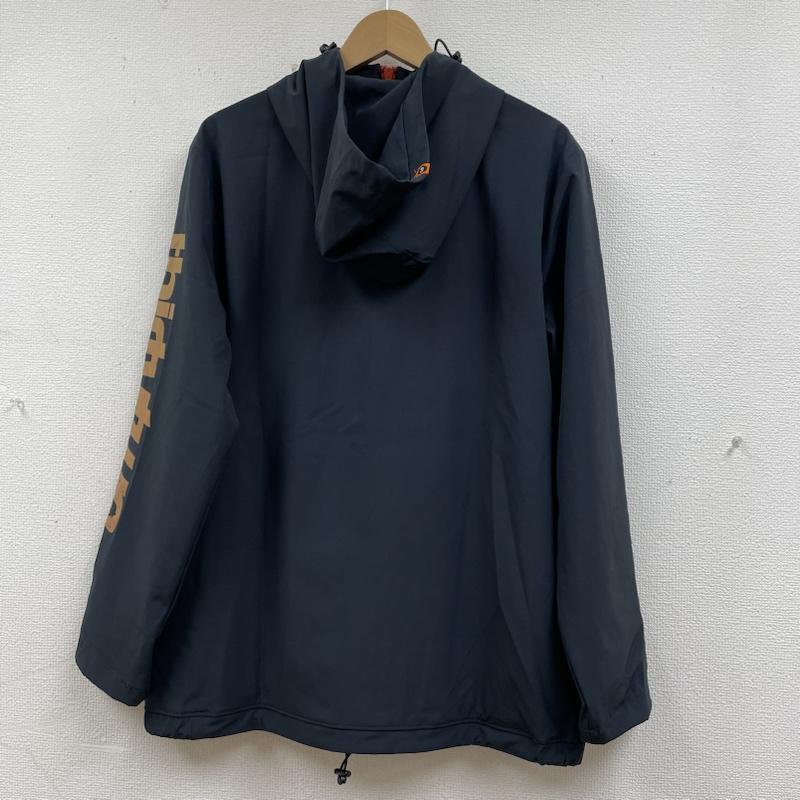 古着 USED ジャケット、上着 ジャンパー、ブルゾン ThirtyTwo 32 4TS Stack Pullover マウンテン パーカー ナイロン ジャケット フルジップアップ ロゴ M ロゴ、文字 X プリント 黒 / ブラック / black メンズ USED 古着 中古 50135215