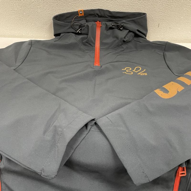 古着 USED ジャケット、上着 ジャンパー、ブルゾン ThirtyTwo 32 4TS Stack Pullover マウンテン パーカー ナイロン ジャケット フルジップアップ ロゴ M ロゴ、文字 X プリント 黒 / ブラック / black メンズ USED 古着 中古 50135215
