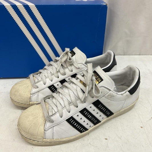 アディダス adidas スニーカー スニーカー SUPER STAR 80s HUMAN MADE スーパースター ヒューマンメイド FY0728 26.0cm 白 / ホワイト / white メンズ USED 古着 中古 50135252