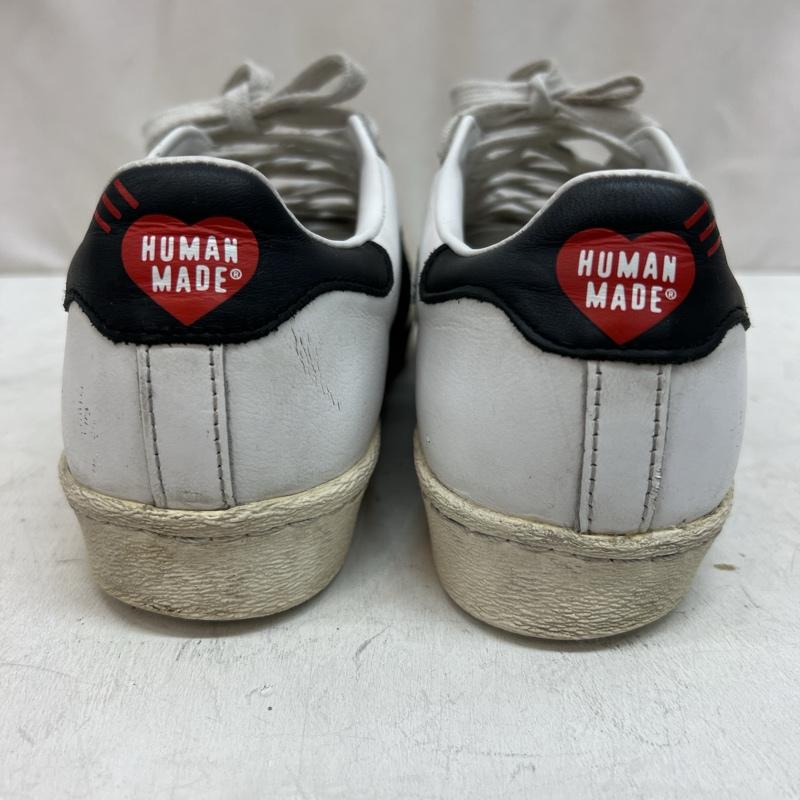 アディダス adidas スニーカー スニーカー SUPER STAR 80s HUMAN MADE スーパースター ヒューマンメイド FY0728 26.0cm 白 / ホワイト / white メンズ USED 古着 中古 50135252