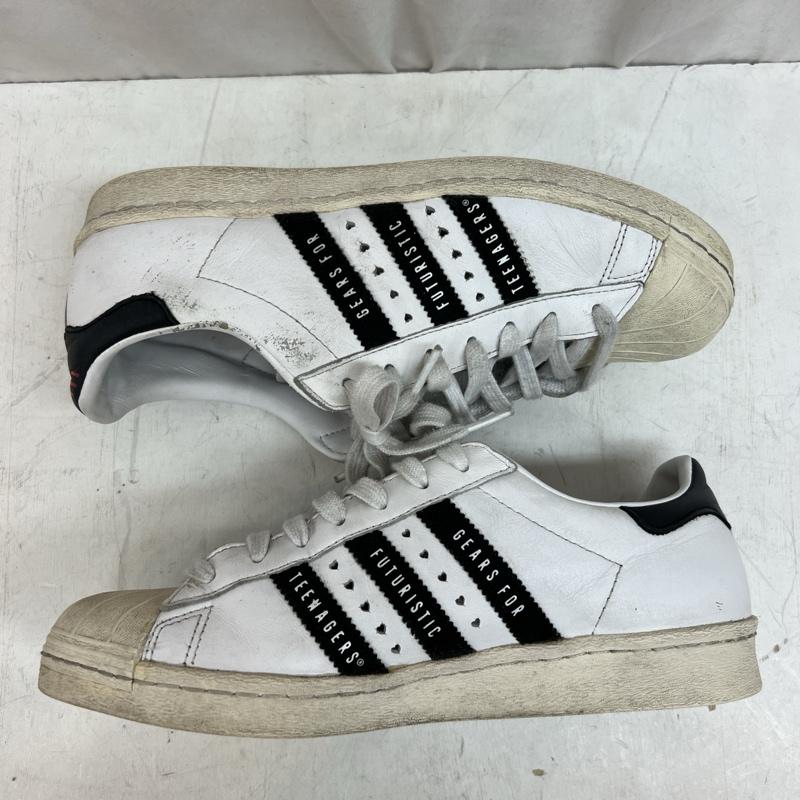 アディダス adidas スニーカー スニーカー SUPER STAR 80s HUMAN MADE スーパースター ヒューマンメイド FY0728 26.0cm 白 / ホワイト / white メンズ USED 古着 中古 50135252