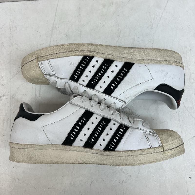アディダス adidas スニーカー スニーカー SUPER STAR 80s HUMAN MADE スーパースター ヒューマンメイド FY0728 26.0cm 白 / ホワイト / white メンズ USED 古着 中古 50135252